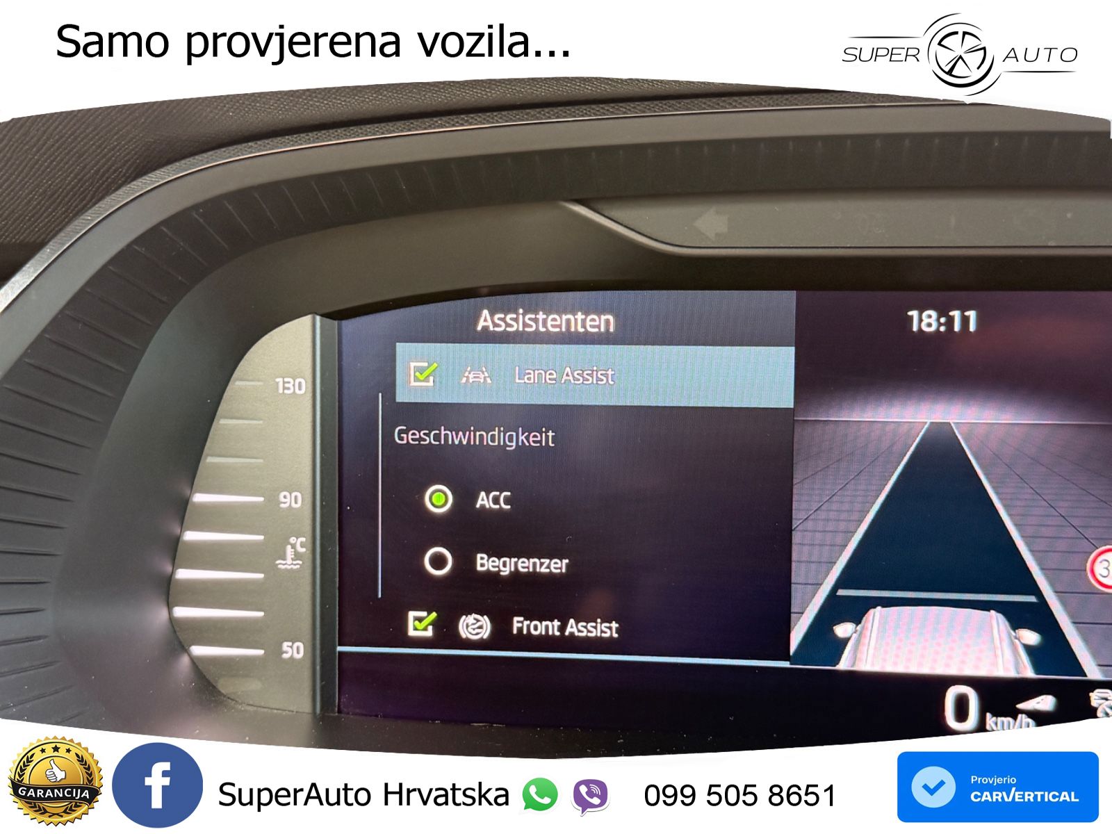 Škoda Octavia Combi 2.0 TDI (150 KS) DSG LED+GR SJED+ACC