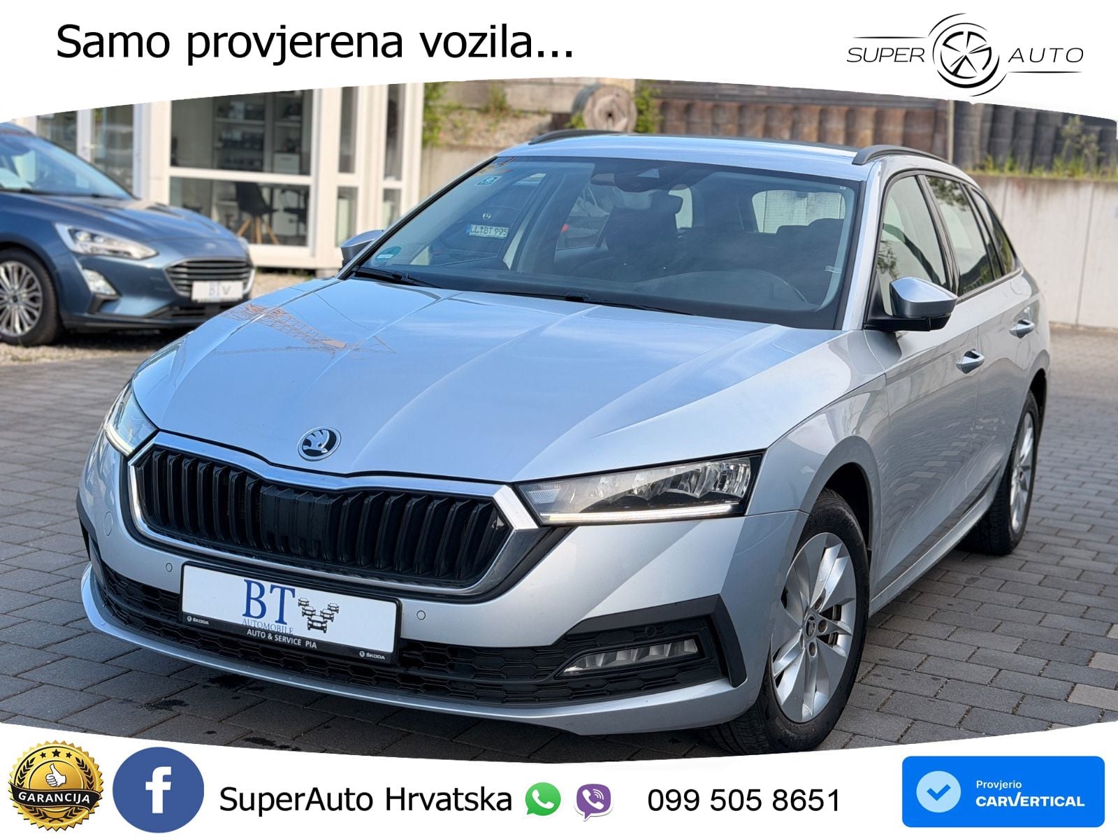 Škoda Octavia Combi 2.0 TDI (150 KS) DSG LED+GR SJED+ACC