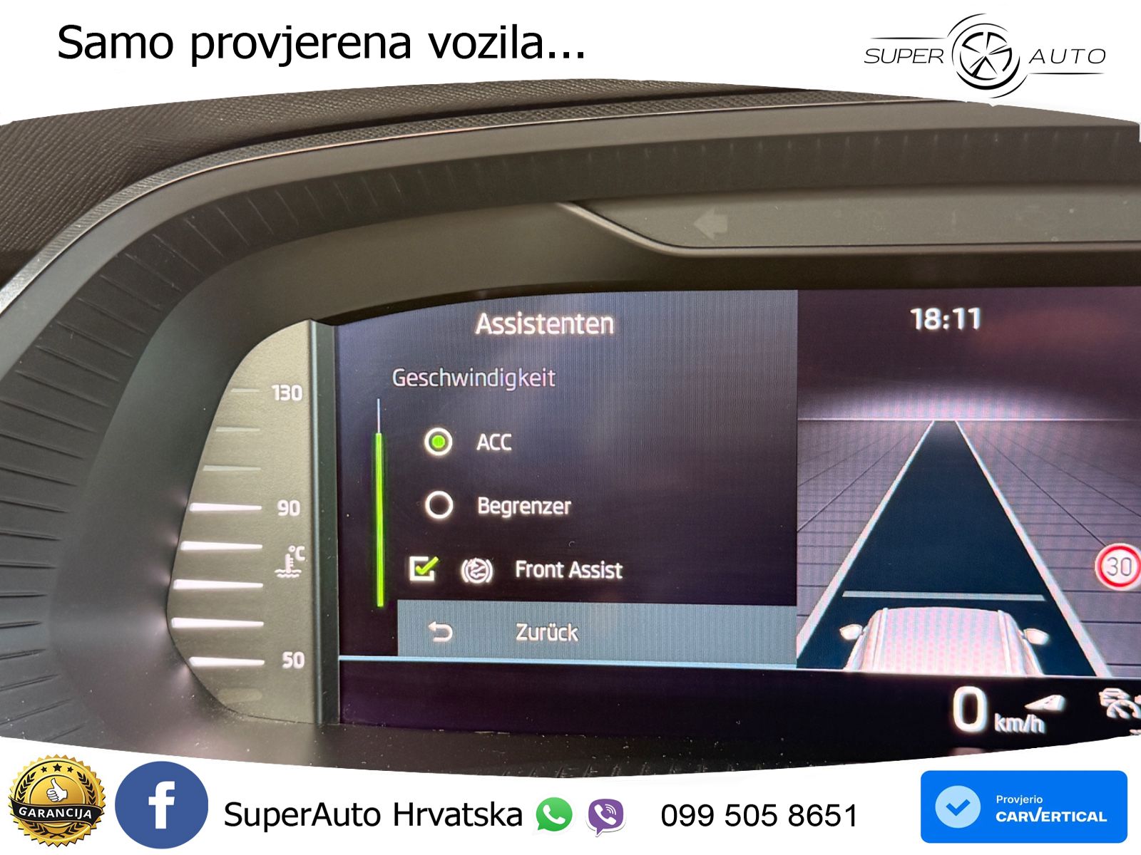 Škoda Octavia Combi 2.0 TDI (150 KS) DSG LED+GR SJED+ACC