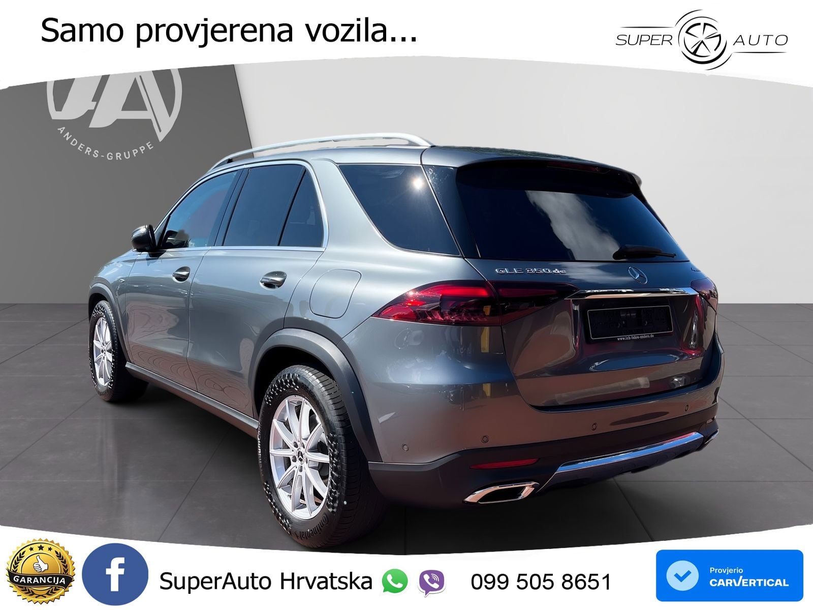 Mercedes GLE 350de (333 KS) 4MATIC 9G-TRONIC LED+GR SJED+ACC