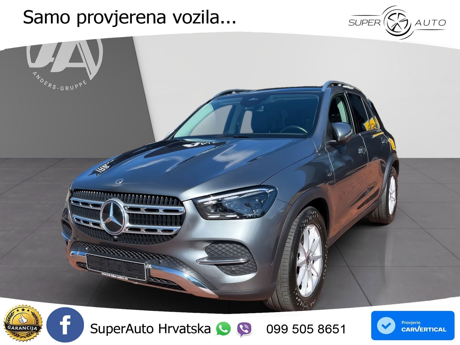 Mercedes GLE 350de (333 KS) 4MATIC 9G-TRONIC LED+GR SJED+ACC