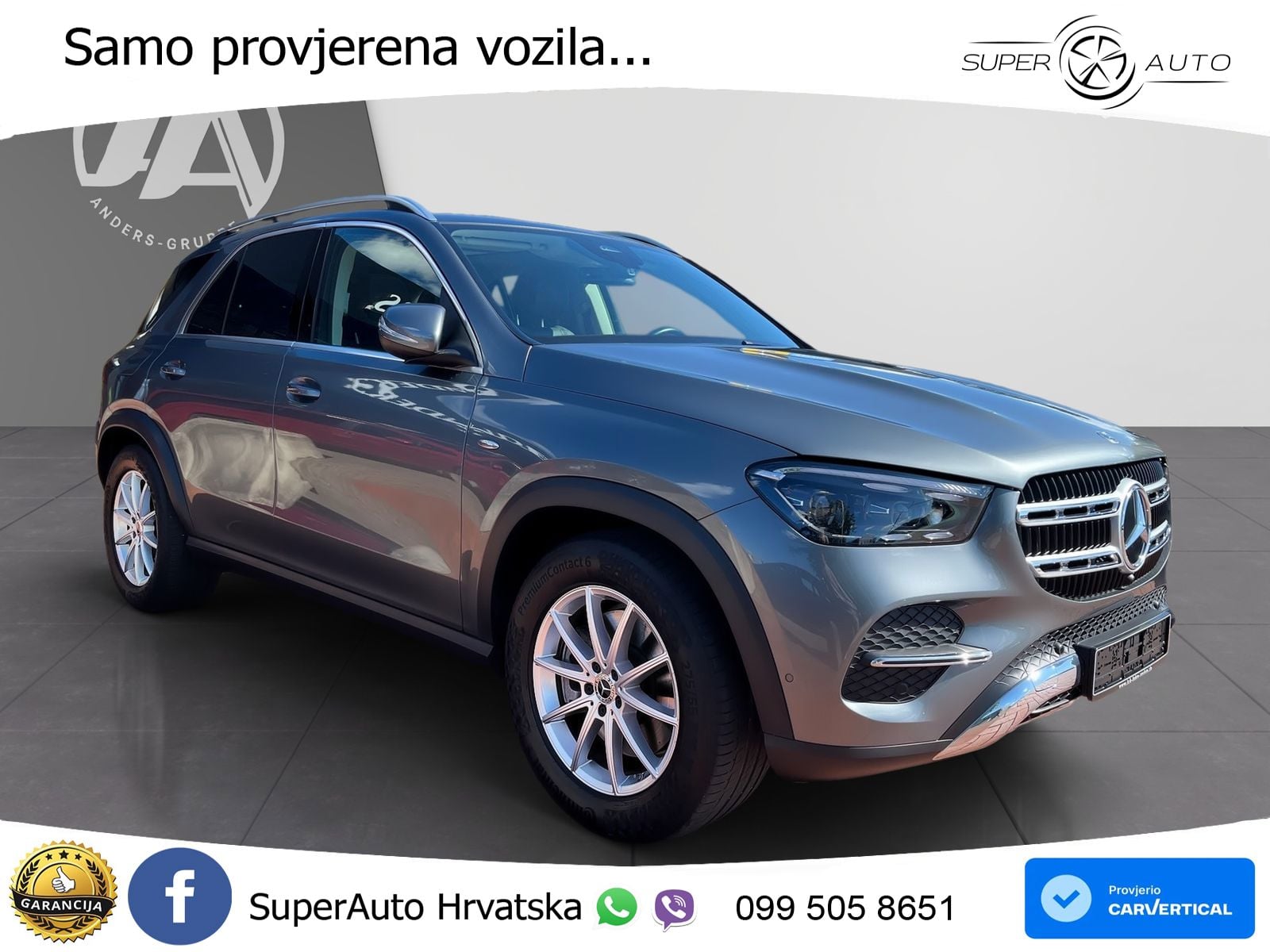 Mercedes GLE 350de (333 KS) 4MATIC 9G-TRONIC LED+GR SJED+ACC