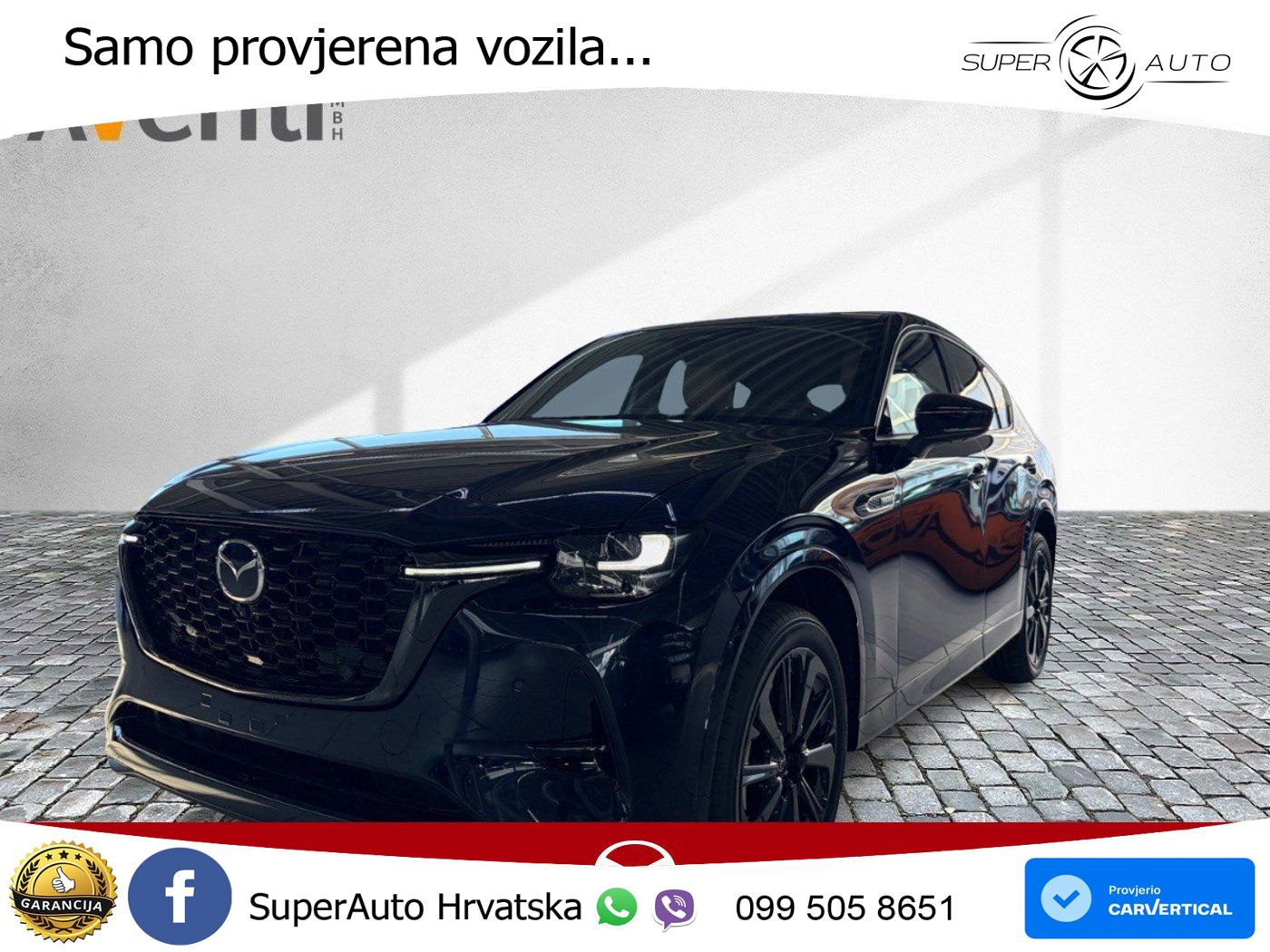 Mazda CX-60 3.3 e-Skyactiv D (254 KS) AWD Automatic LED+GR SJED+ACC