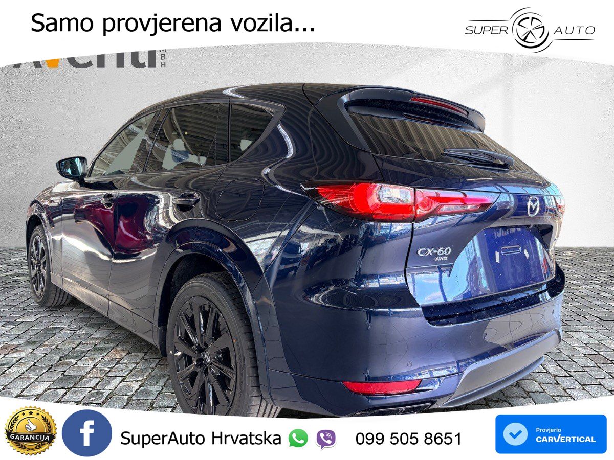 Mazda CX-60 3.3 e-Skyactiv D (254 KS) AWD Automatic LED+GR SJED+ACC