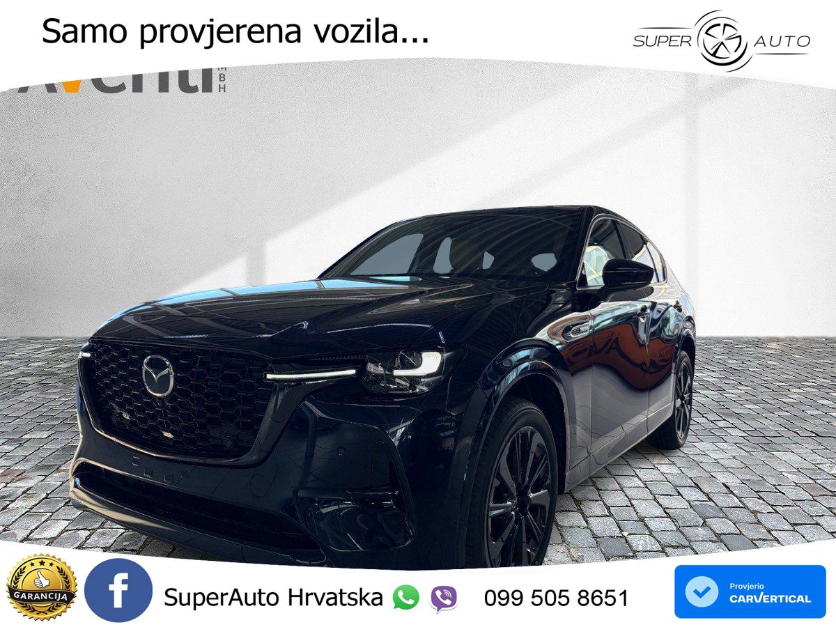 Mazda CX-60 3.3 e-Skyactiv D (254 KS) AWD Automatic LED+GR SJED+ACC