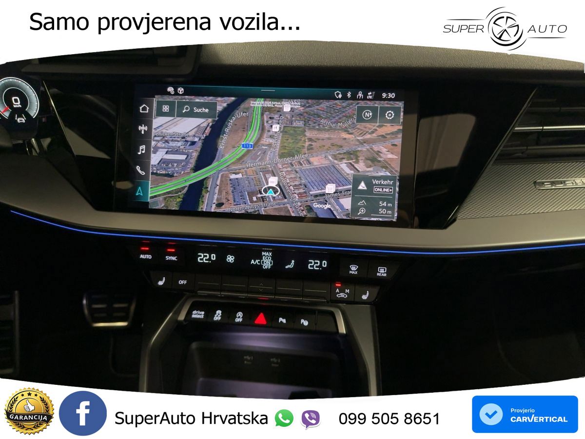 Audi S3 2.0 TFSI (310 KS) quattro S tronic MATRIX+GR SJED+KAM