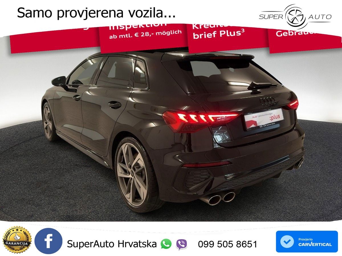 Audi S3 2.0 TFSI (310 KS) quattro S tronic MATRIX+GR SJED+KAM
