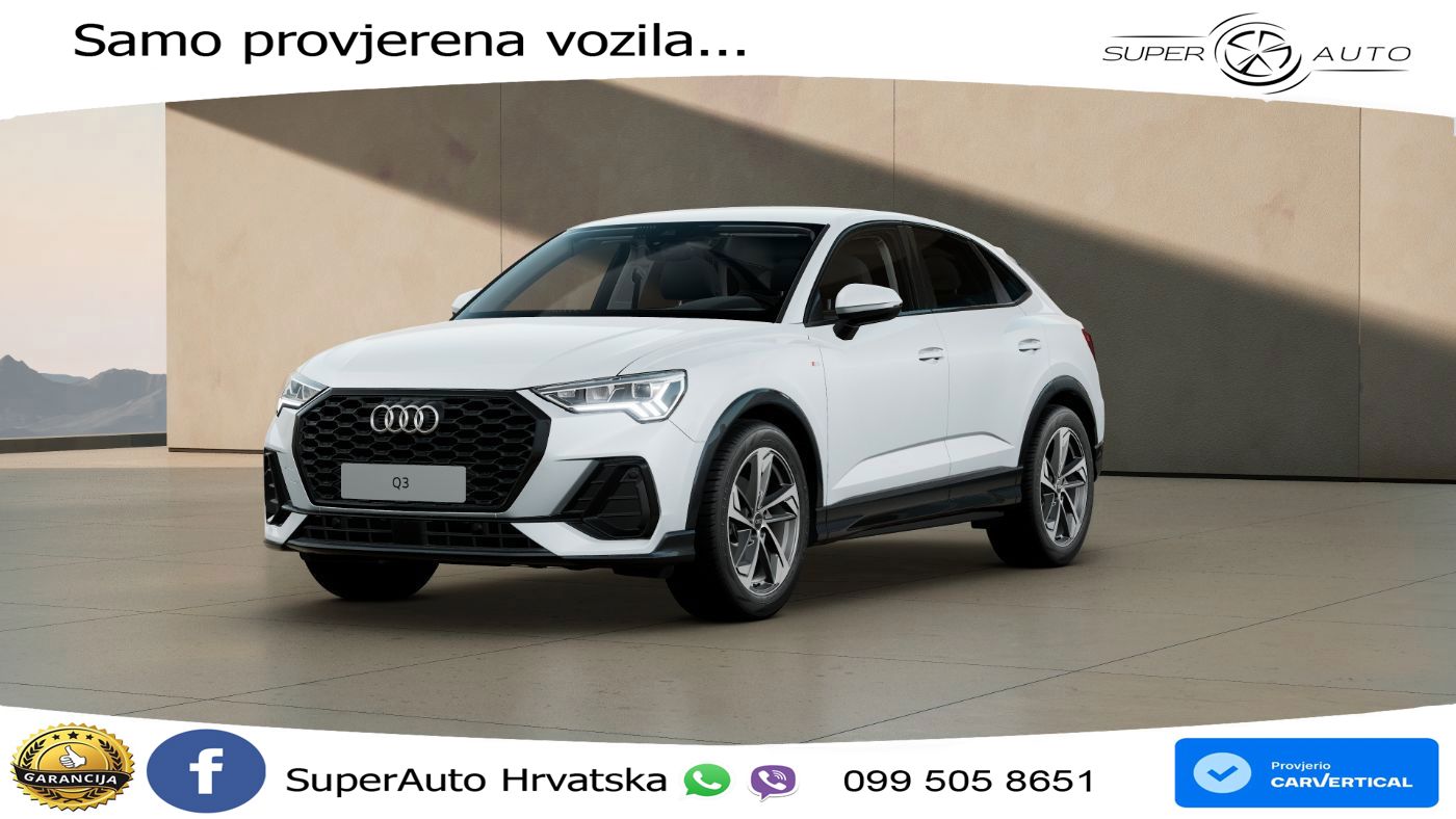Audi Q3 II Sportback 35 TFSI (150 KS) S tronic S line
