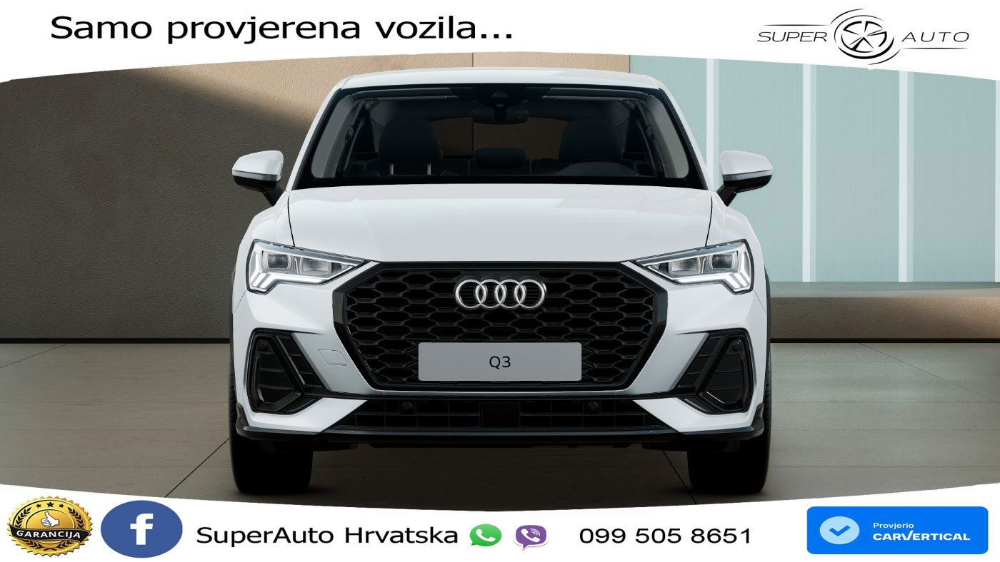 Audi Q3 II Sportback 35 TFSI (150 KS) S tronic S line