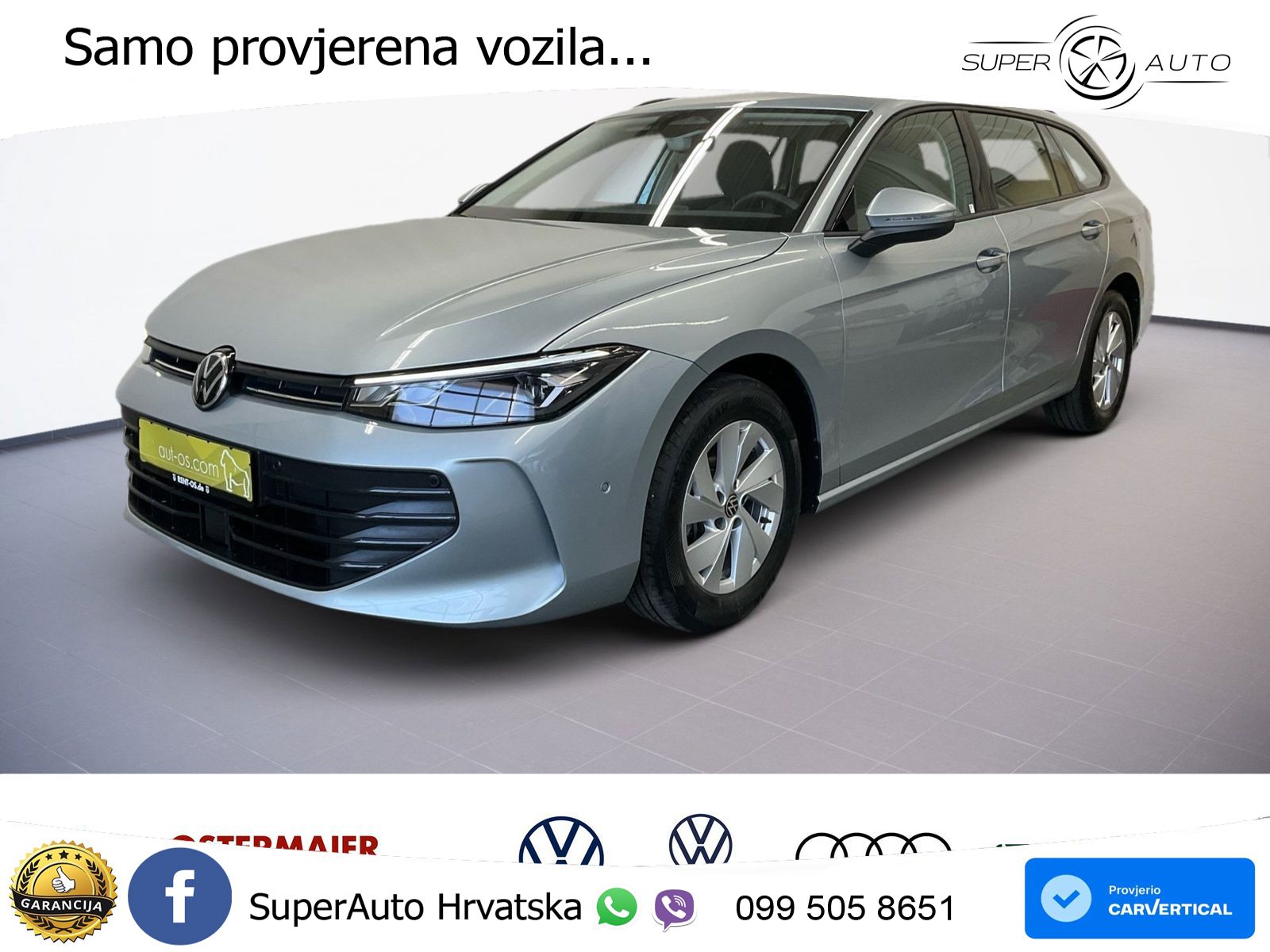 Volkswagen Passat Variant 2.0 TDI (122 KS) DSG LED+GR SJED+ACC