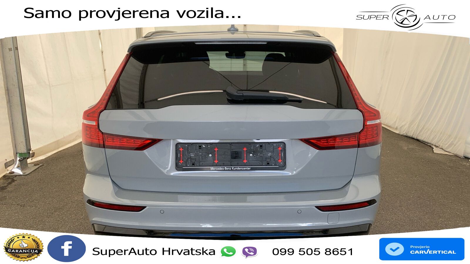 Volvo V60 2.0 B4 Benzin DCT LED+GR SJED+ACC