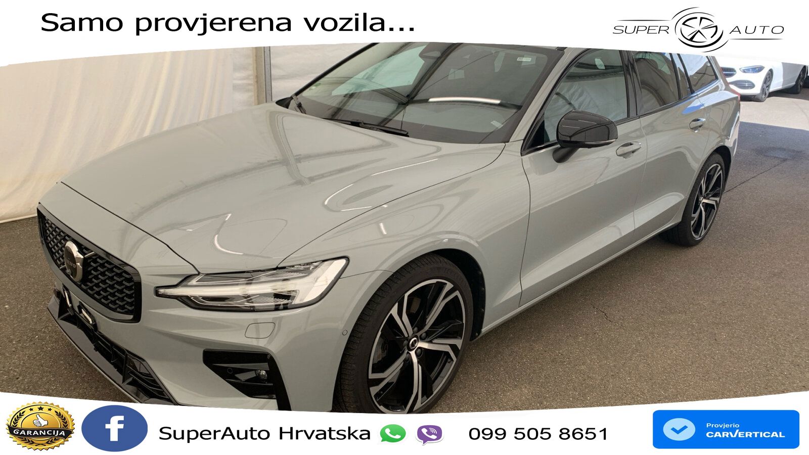 Volvo V60 2.0 B4 Benzin DCT LED+GR SJED+ACC