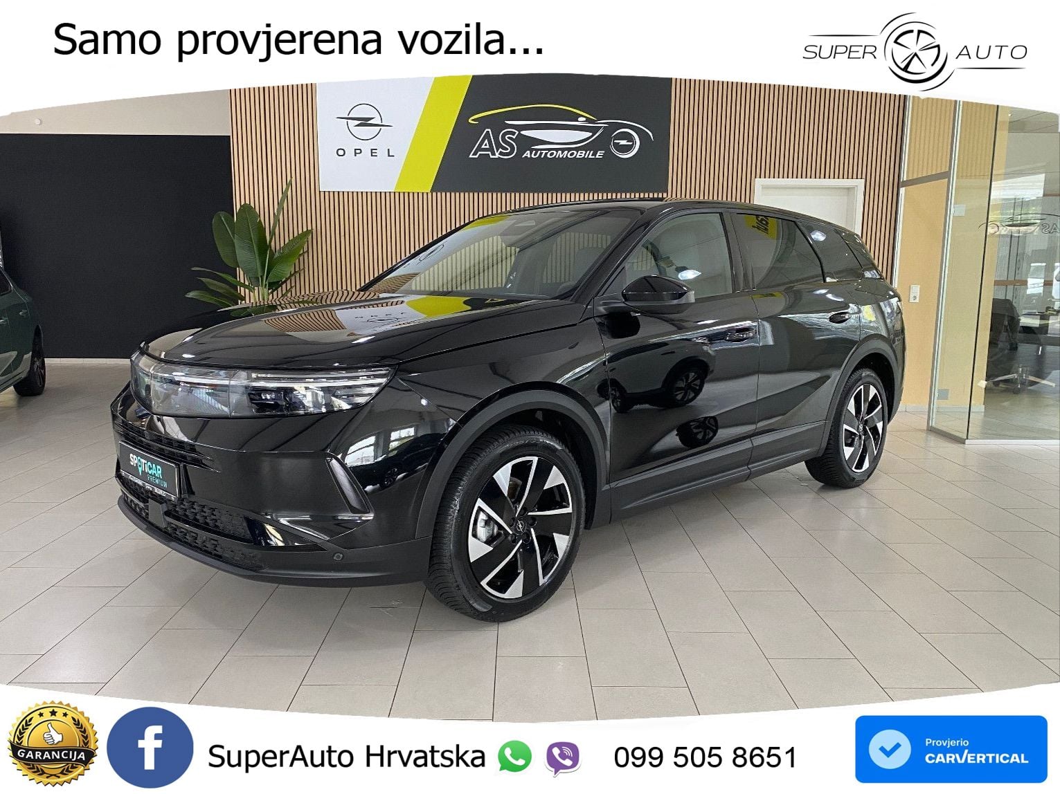 Opel Grandland 1.2 Turbo (145 KS) Hybrid eDCT GS LED+GR SJED+ACC