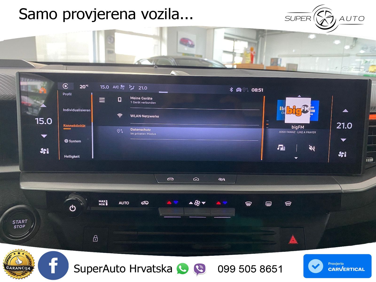 Opel Grandland 1.2 Turbo (145 KS) Hybrid eDCT GS LED+GR SJED+ACC