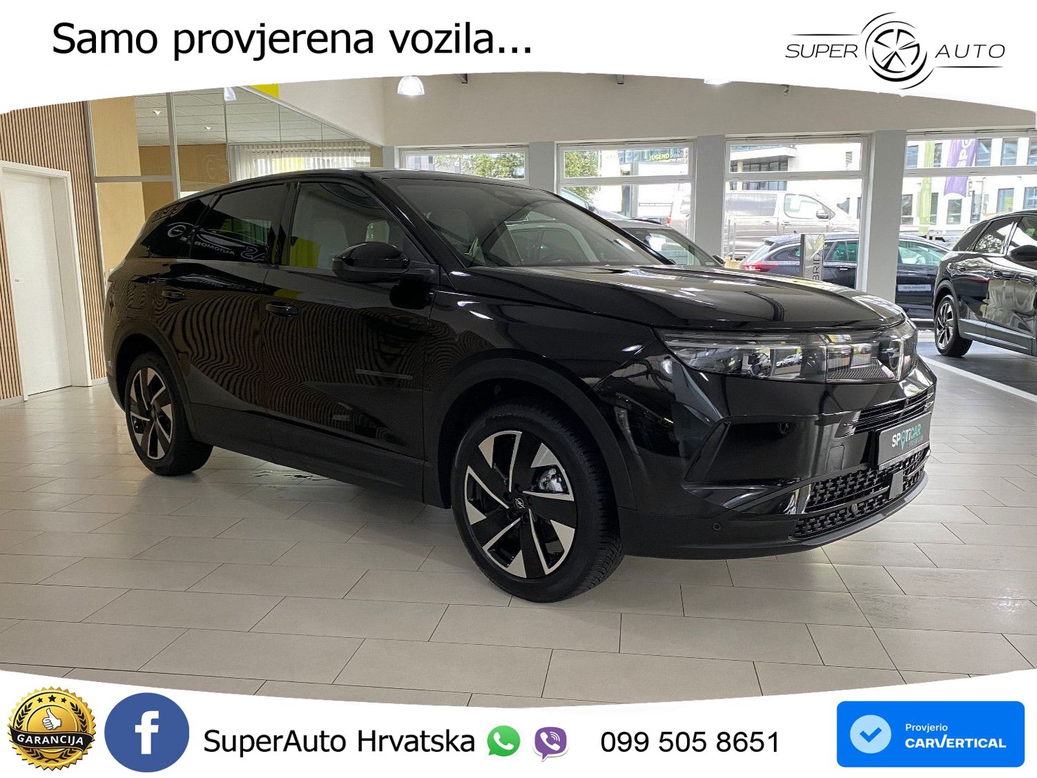 Opel Grandland 1.2 Turbo (145 KS) Hybrid eDCT GS LED+GR SJED+ACC