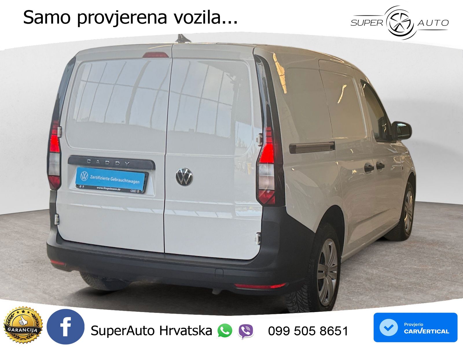 Volkswagen Caddy Cargo 1.5 TSI *Thermobox*Klima*Bluetooth* 114 KS