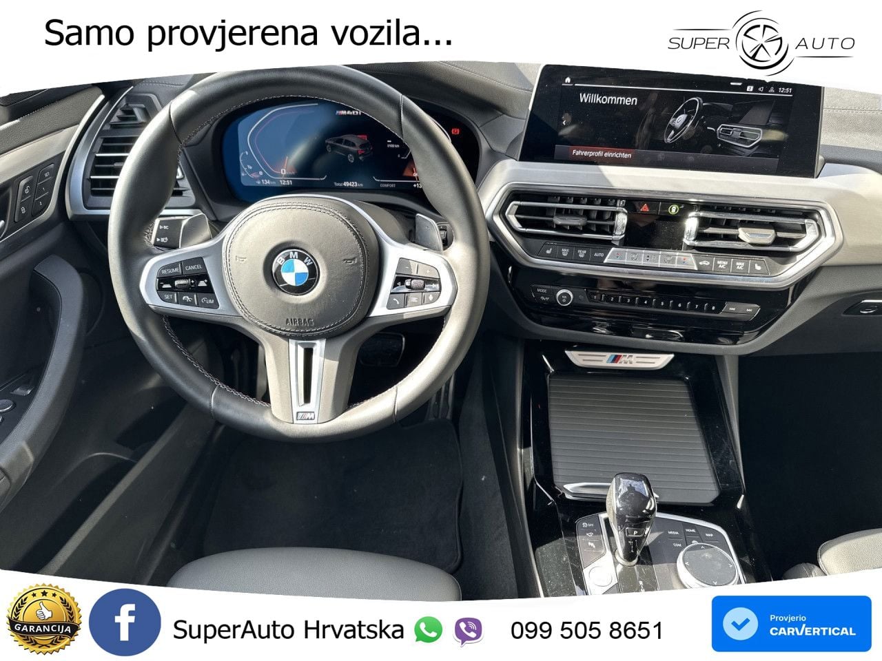 BMW X3 M40i xDrive Steptronic M Sport LED+GR SJED+ACC
