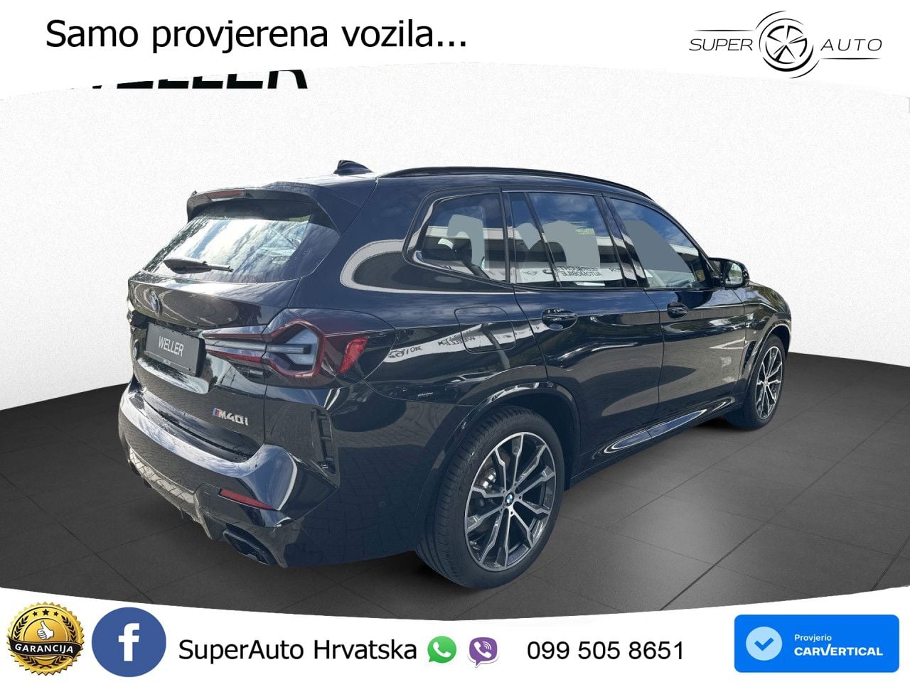 BMW X3 M40i xDrive Steptronic M Sport LED+GR SJED+ACC