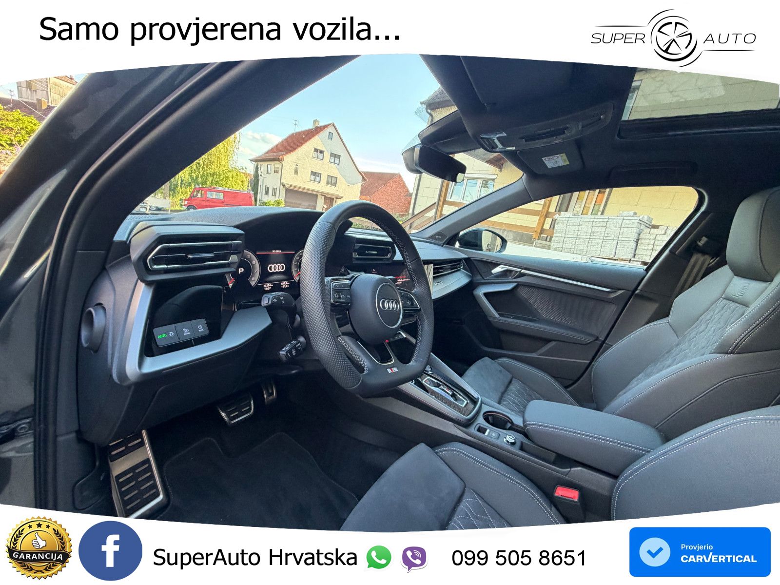 Audi A3 Limuzina 35 TFSI (150 KS) S tronic S line MATRIX+GR SJED+KAM