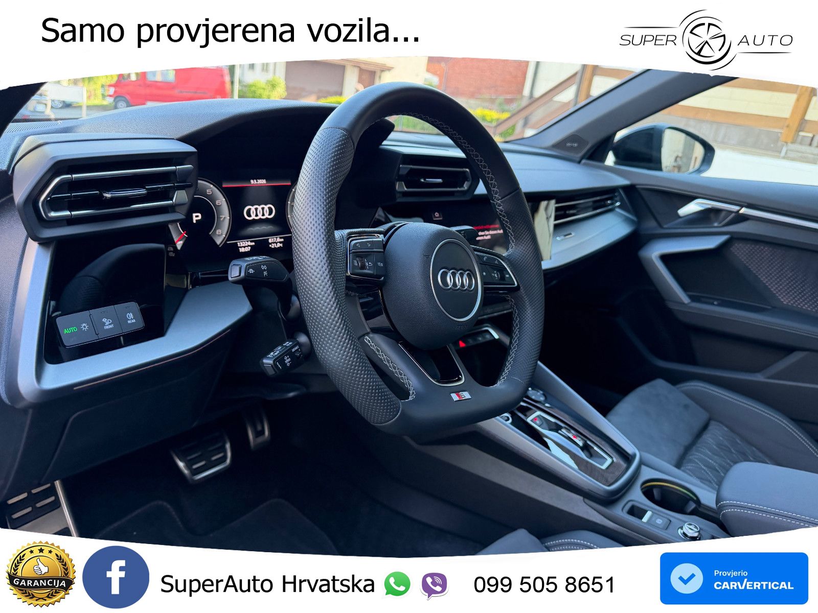Audi A3 Limuzina 35 TFSI (150 KS) S tronic S line MATRIX+GR SJED+KAM