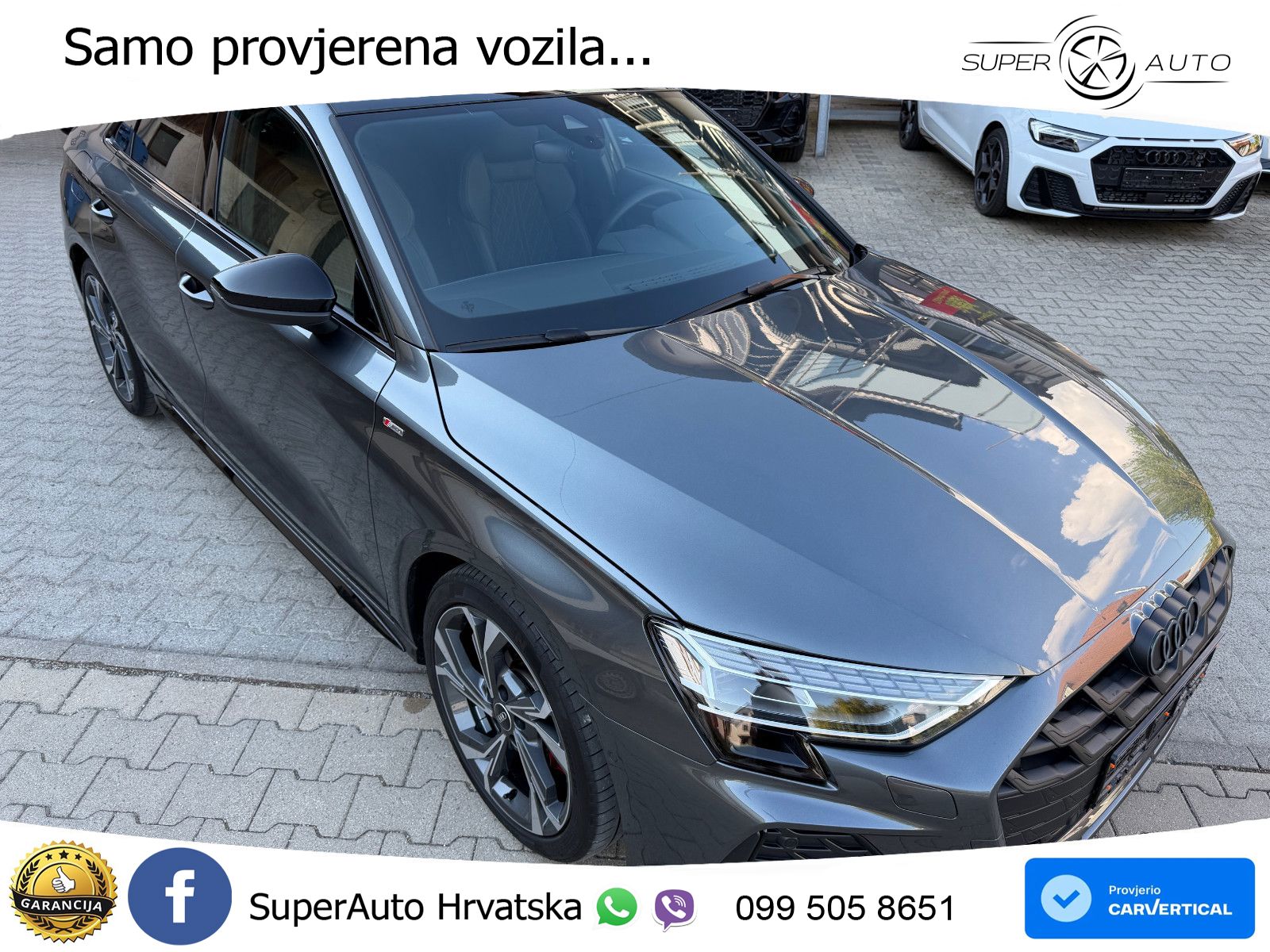 Audi A3 Limuzina 35 TFSI (150 KS) S tronic S line MATRIX+GR SJED+KAM