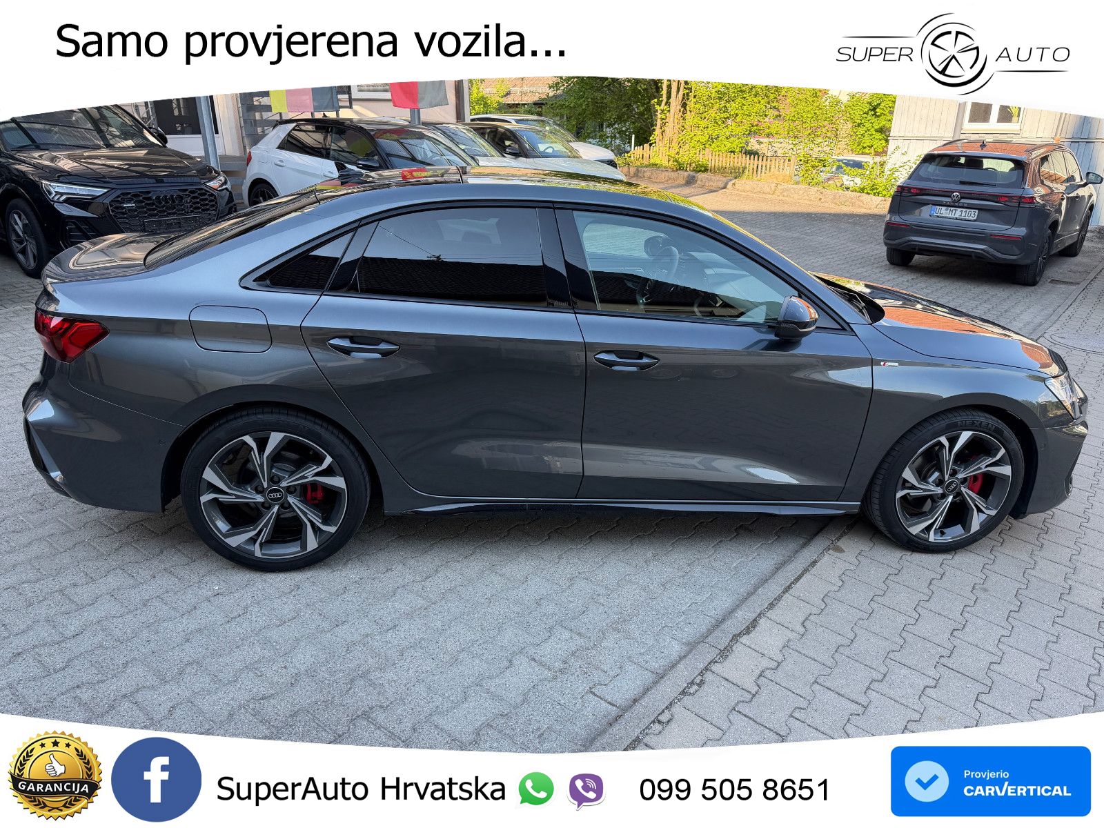 Audi A3 Limuzina 35 TFSI (150 KS) S tronic S line MATRIX+GR SJED+KAM
