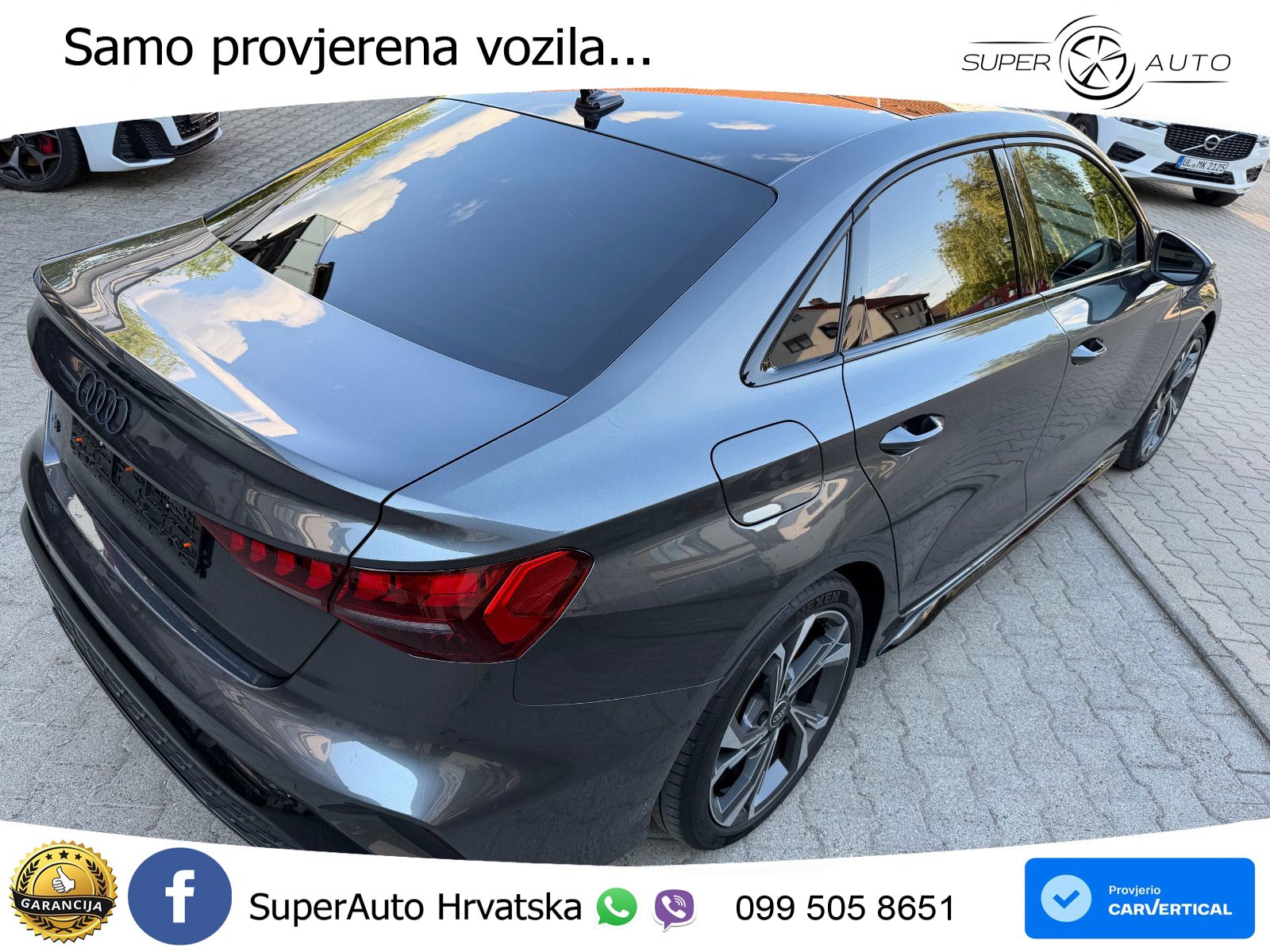 Audi A3 Limuzina 35 TFSI (150 KS) S tronic S line MATRIX+GR SJED+KAM