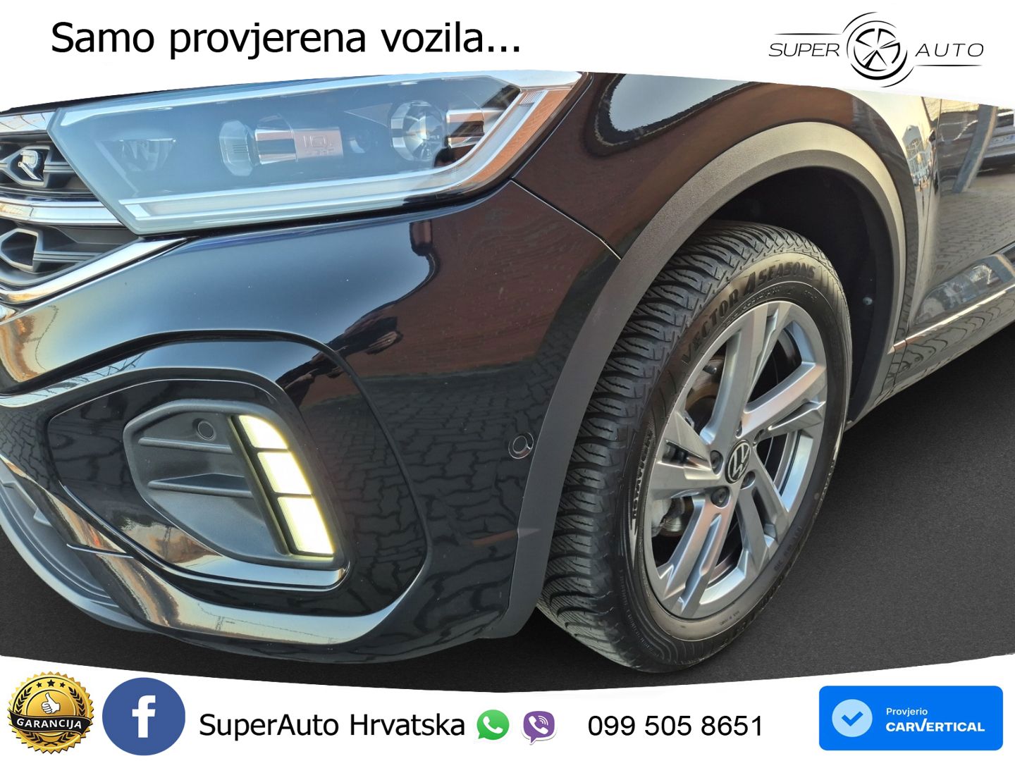 Volkswagen T-Roc 1.5 TSI (150 KS) DSG R-Line LED+GR SJED+ACC