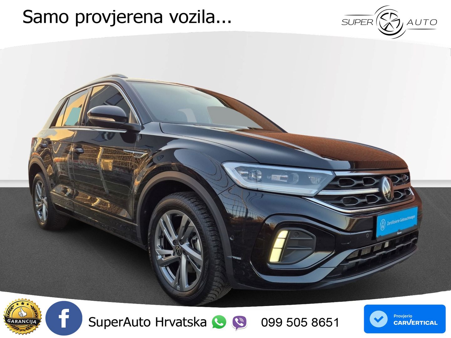 Volkswagen T-Roc 1.5 TSI (150 KS) DSG R-Line LED+GR SJED+ACC