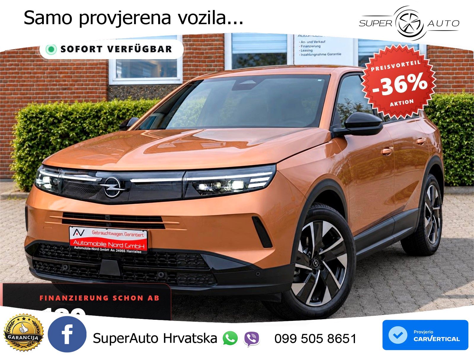 Opel Grandland 1.2 Turbo (145 KS) Hybrid eDCT GS LED+GR SJED+ACC