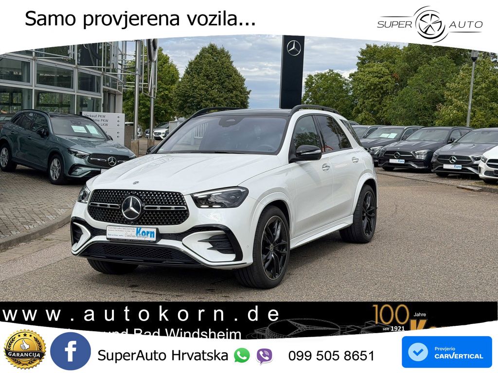 Mercedes GLE 450d (367 KS) EQ Boost 4MATIC 9G-TRONIC AMG ACC+HEAD+4xGR SJED+360+PANO