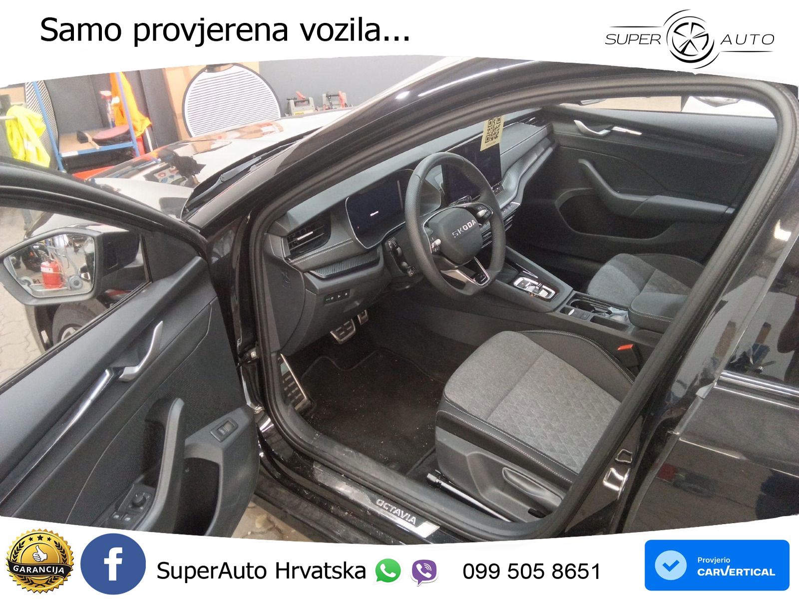 Škoda Octavia Combi 2.0 TDI (150 KS) DSG SportLine LED+GR SJED+ACC