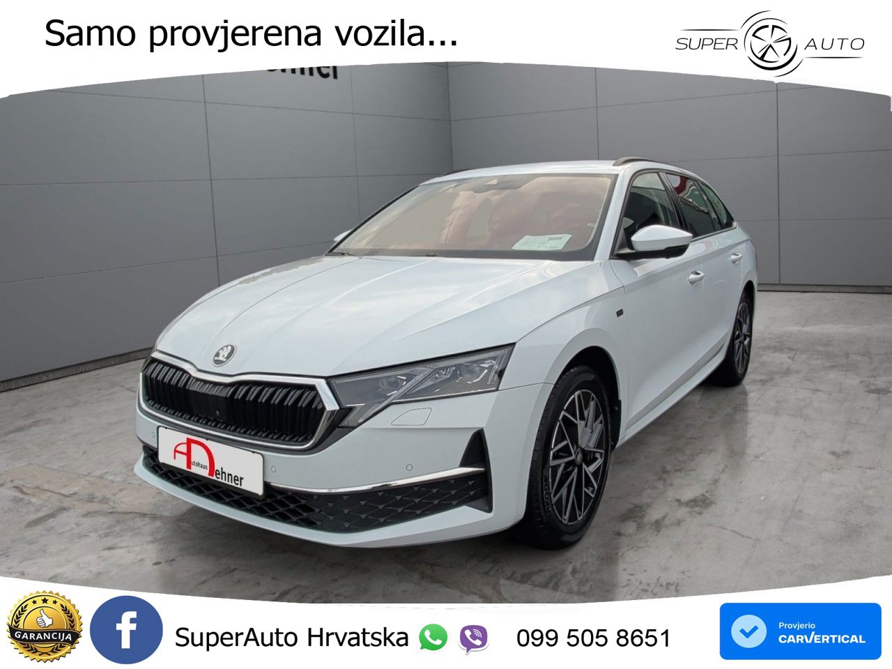 Škoda Octavia Combi 2.0 TDI (150 KS) DSG Selection