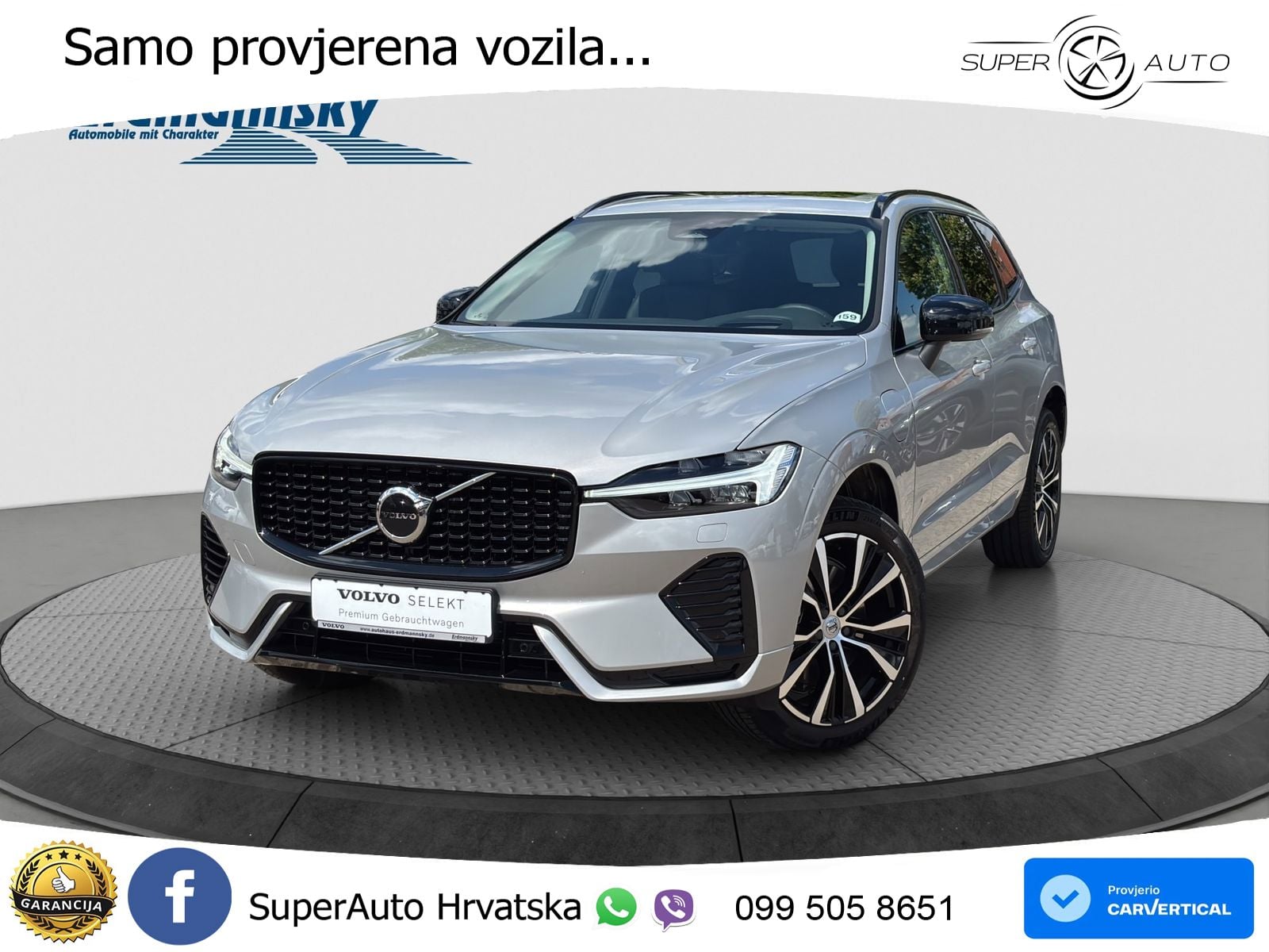Volvo XC60 T8 AWD Geartronic LED+GR SJED+ACC