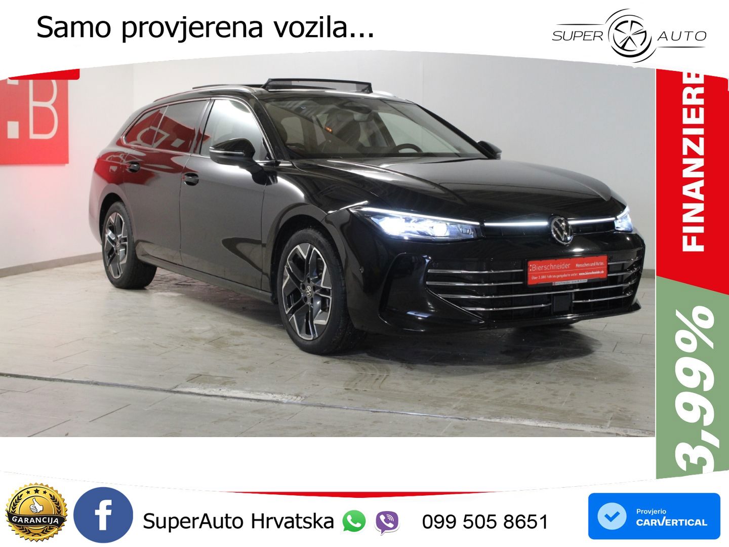 Volkswagen Passat Variant 1.5 TSI (272 KS) eHybrid DSG Elegance ACC+HEAD+4xGR SJED+360+PANO