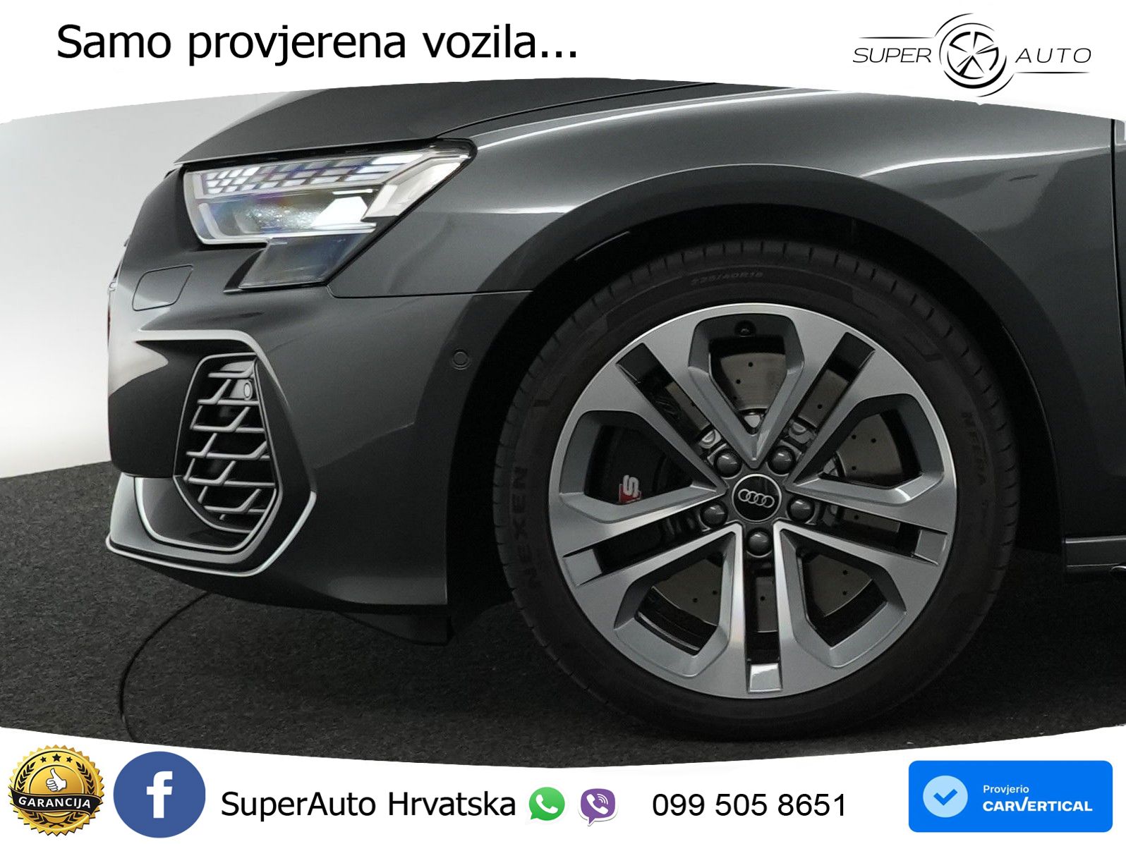 Audi S3 2.0 TFSI (333 KS) quattro S tronic MATRIX+GR SJED+KAM