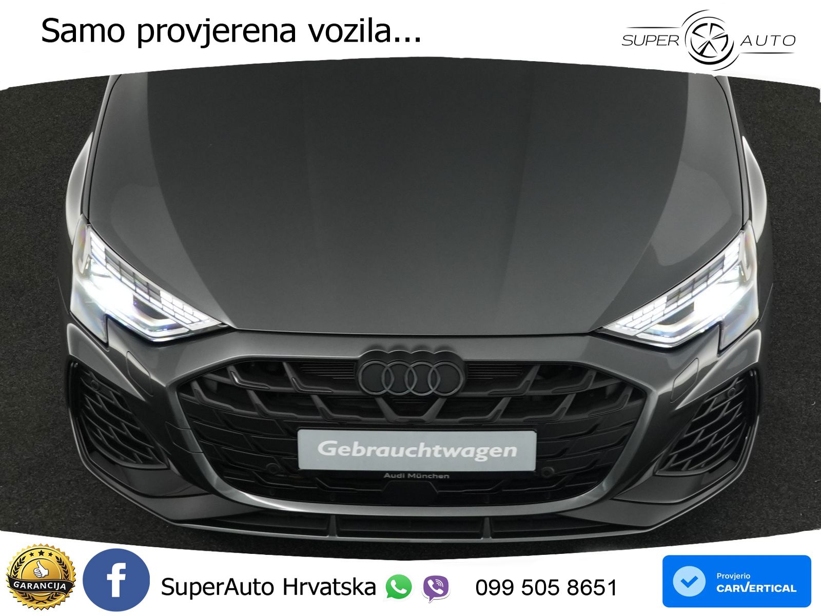 Audi S3 2.0 TFSI (333 KS) quattro S tronic MATRIX+GR SJED+KAM