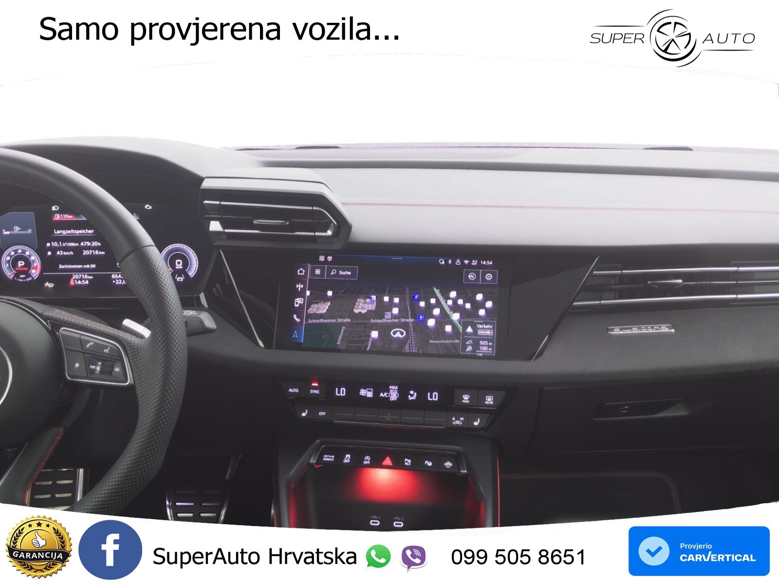 Audi S3 2.0 TFSI (333 KS) quattro S tronic MATRIX+GR SJED+KAM