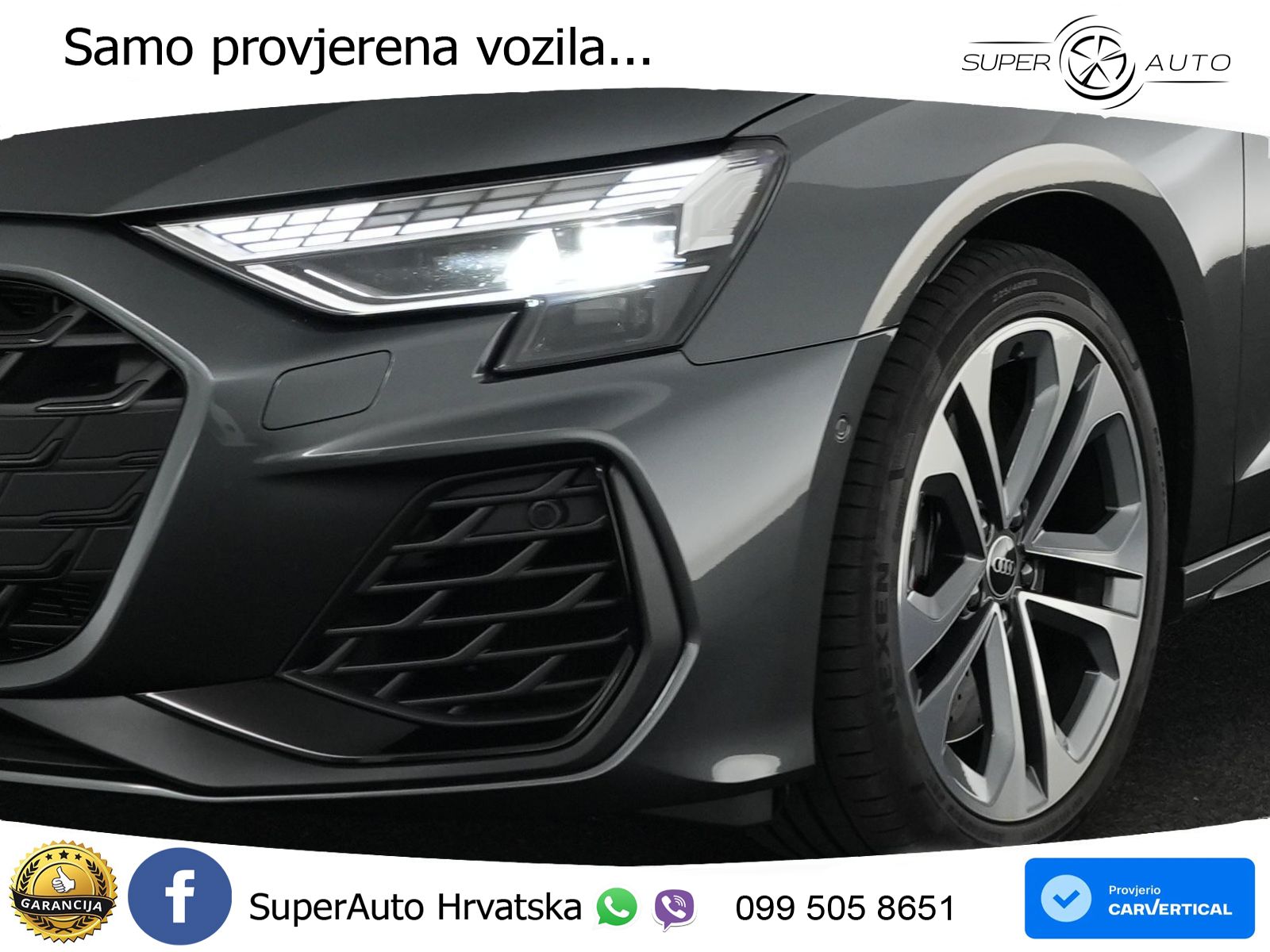 Audi S3 2.0 TFSI (333 KS) quattro S tronic MATRIX+GR SJED+KAM