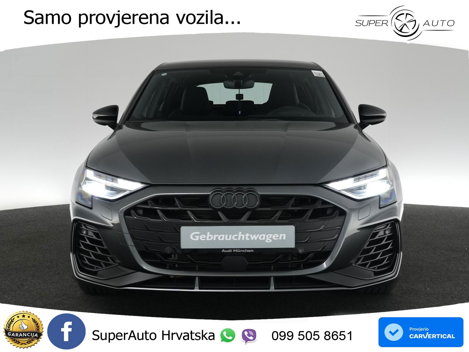 Audi S3 2.0 TFSI (333 KS) quattro S tronic MATRIX+GR SJED+KAM