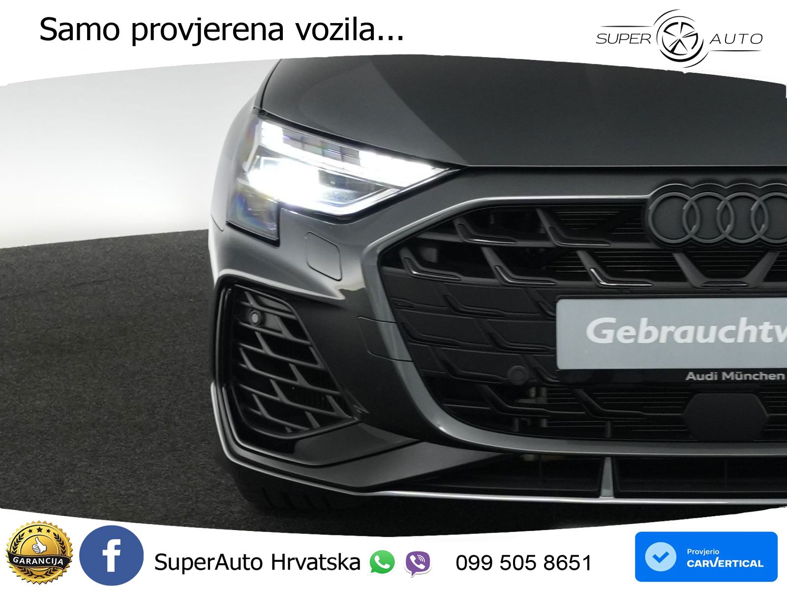 Audi S3 2.0 TFSI (333 KS) quattro S tronic MATRIX+GR SJED+KAM