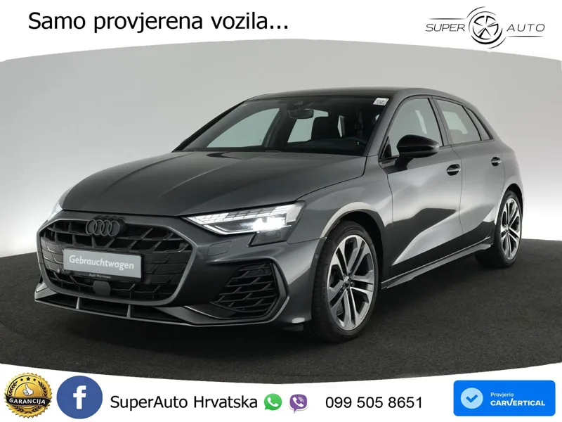 Audi S3 2.0 TFSI (333 KS) quattro S tronic MATRIX+GR SJED+KAM