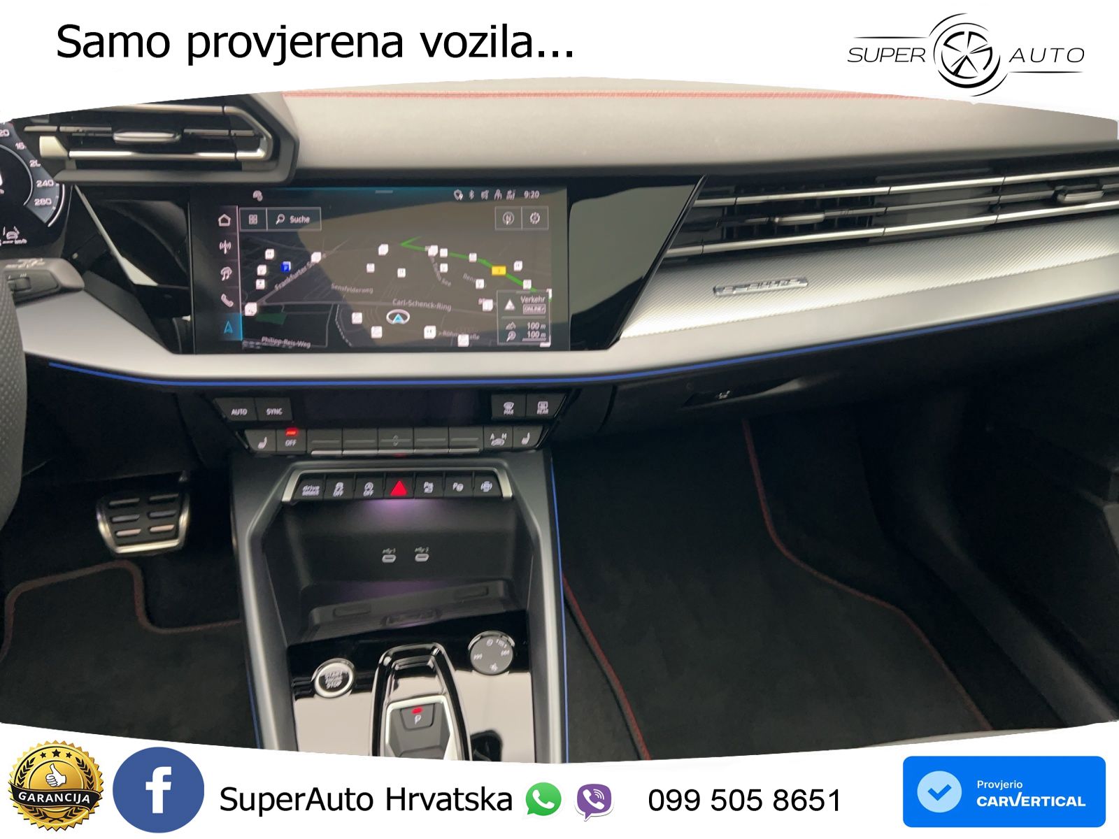Audi A3 Sportback 40 TFSI (204 KS) quattro S tronic 2x S line MATRIX+GR SJED+KAM