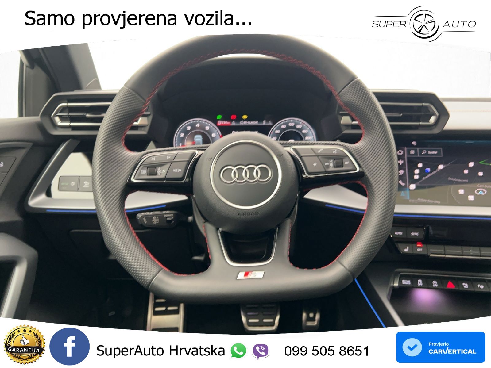 Audi A3 Sportback 40 TFSI (204 KS) quattro S tronic 2x S line MATRIX+GR SJED+KAM