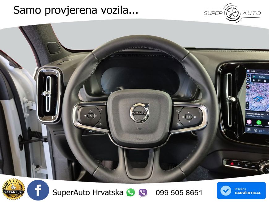 Volvo XC40 2.0 B3 163 KS Automatic LED+GR SJED+ACC