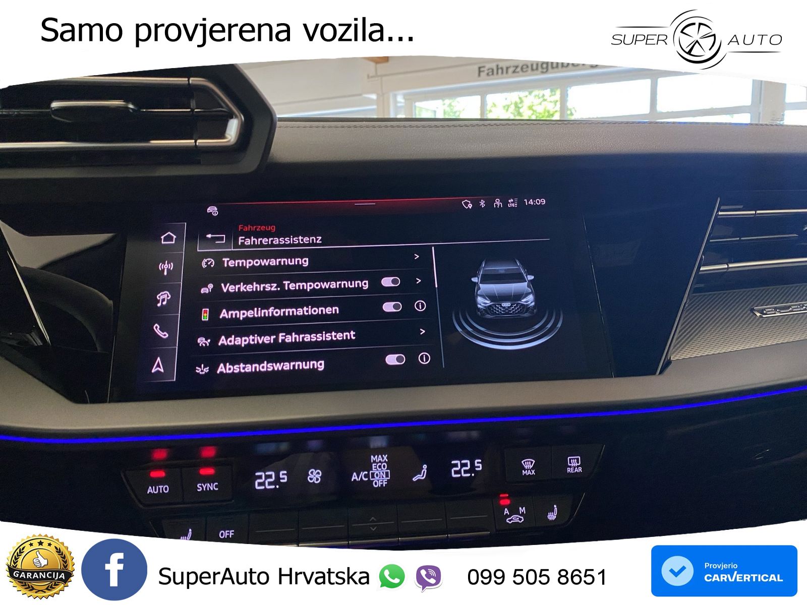 Audi A3 Sportback 40 TFSI (204 KS) quattro S tronic S line MATRIX+GR SJED+KAM
