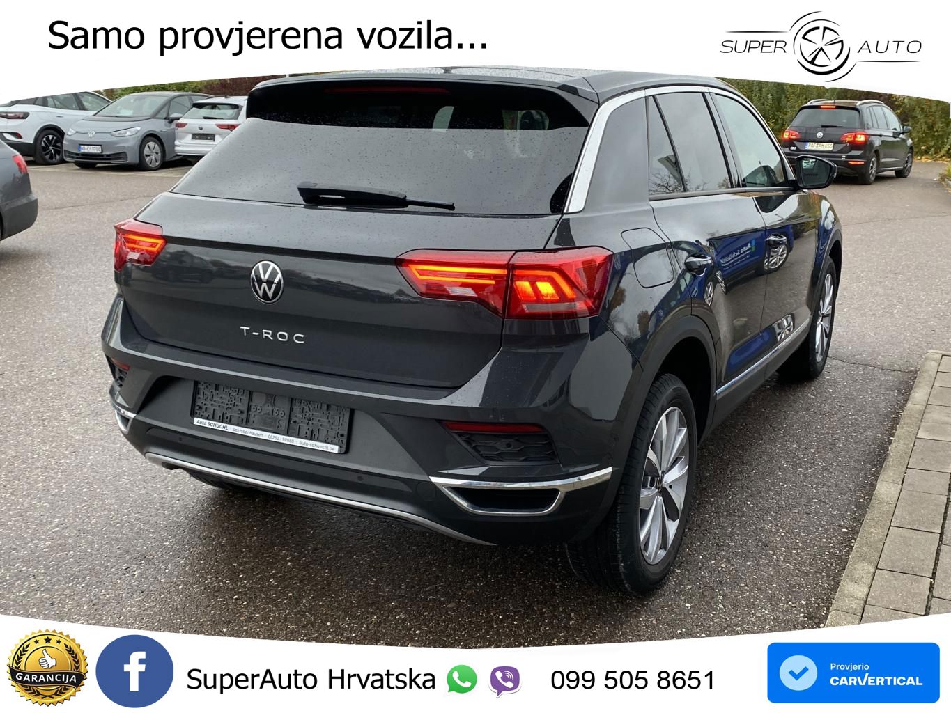 Volkswagen T-Roc 2.0 TDI (150 KS) DSG LED+GR SJED+ACC
