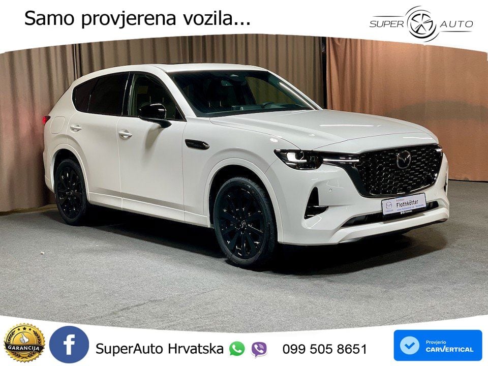 Mazda CX-60 3.3 e-Skyactiv D (254 KS) AWD Automatic MATRIX+GR SJED+KAM
