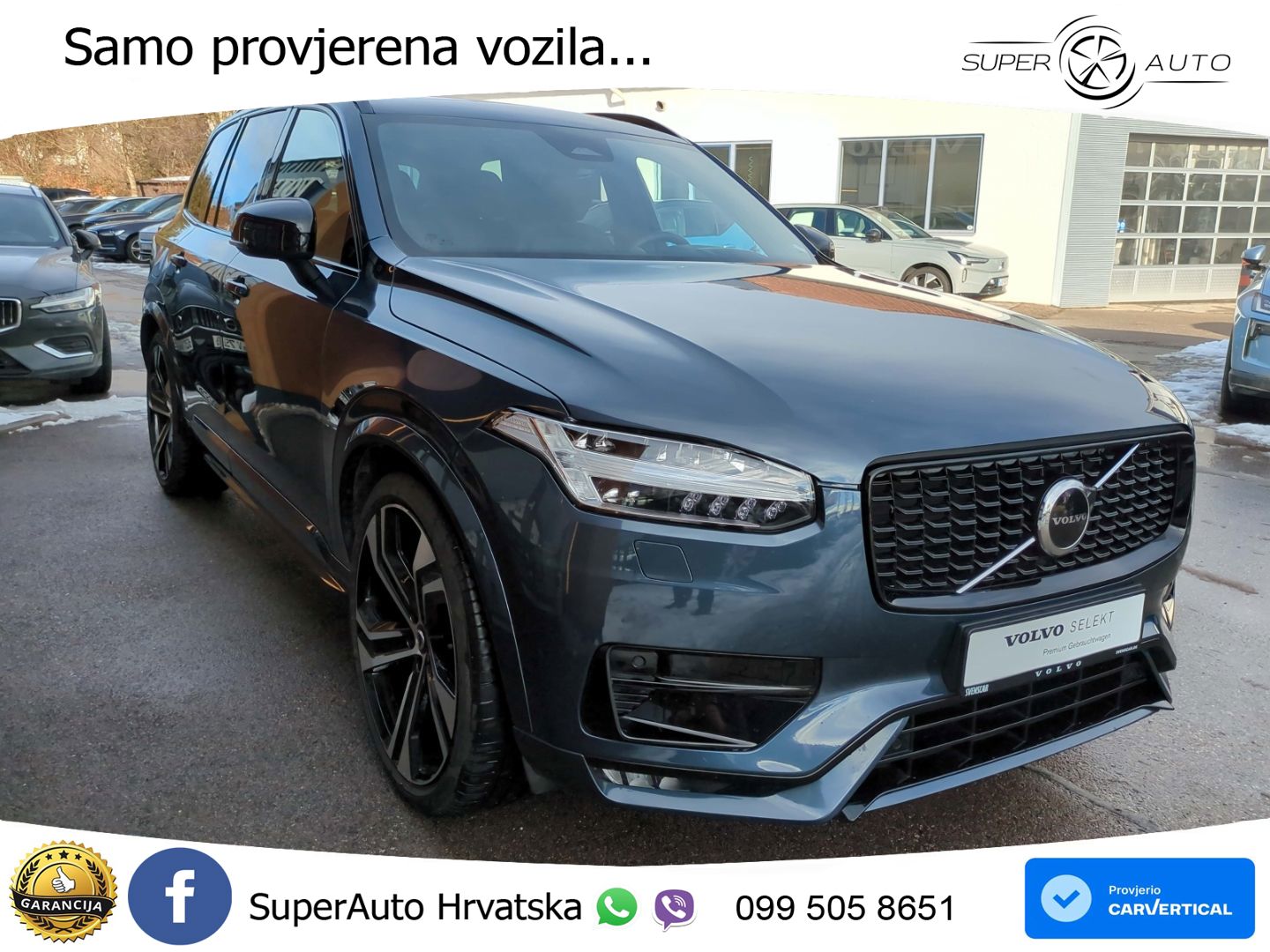 Volvo XC90 2.0 B5 Diesel AWD Automatic ZRAČNI+ACC+GR SJED+KAM+PANO