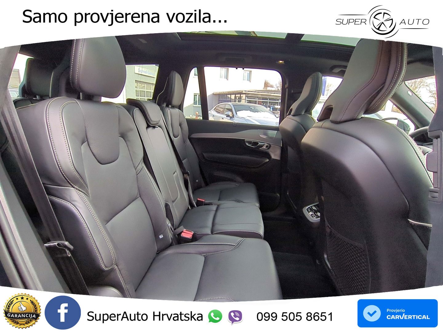 Volvo XC90 2.0 B5 Diesel AWD Automatic ZRAČNI+ACC+GR SJED+KAM+PANO